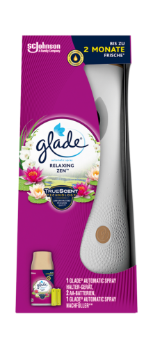 4 269ml Pg Glade Automatic Spray Halter Relaxing Zen 