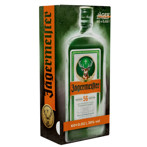 60 0.02l Fl Jägermeister Automat 35% 