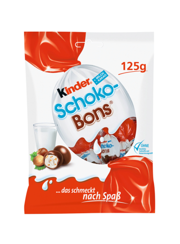 16 125g Pg Ferrero Kinder Schoko-Bons 