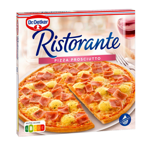 7 340gr Pg TKK Dr. Oetker Ristorante Pizza Prosciutto 