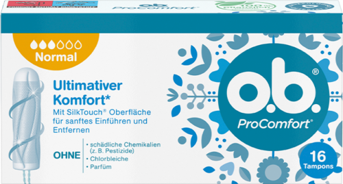 6 16St Pg o.b. ProComfort Normal Tampons 