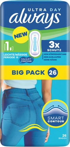 8 26St Pg Always Ultra Normal Gr. 1 Binde Big Pack  