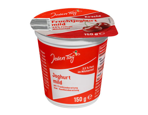 20 150g Be Jeden Tag Fruchtjoghurt gemischt 