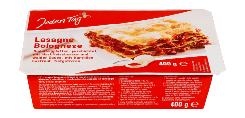 5 400g Pg TKK Jeden Tag Lasagne Bolognese 