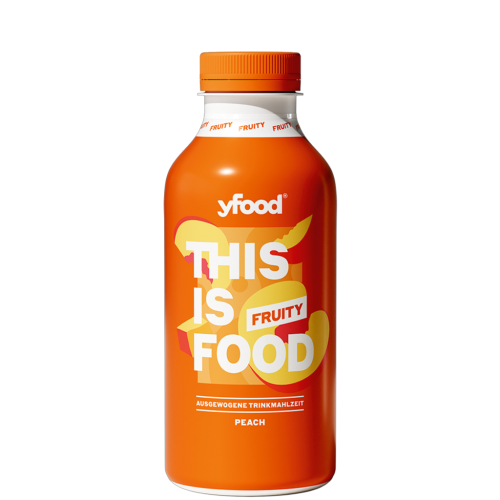 6 0.50l Fl yfood Trinkmahlzeit Fruity Peach 
