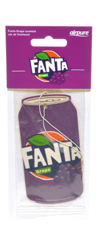 12 1St Pg Lufterfrischer Coca Col.Dose, Fanta Grape 