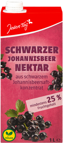 12 1.00l Pg Jeden Tag Schwarzer Johannisbeersaft 