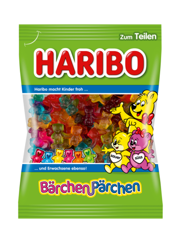 19 160g Bt Haribo Bärchen-Pärchen 