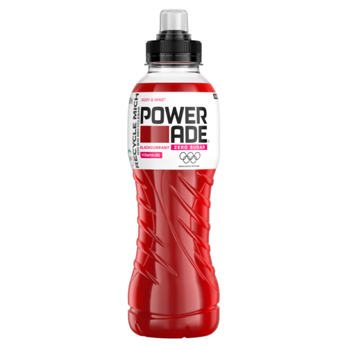 12 0.50l Fl Powerade Blackcurrant Zero EWP  