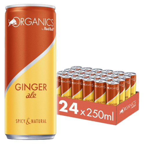 24 0.25l Ds Red Bull Organics Ginger Ale BIO 