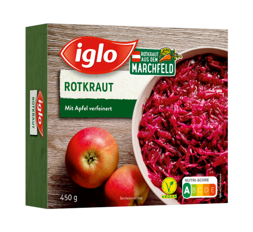 10 450gr Pg TKK Iglo Rotkraut mit Apfel 