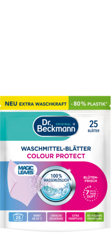 10 25St Pg Dr. Beckmann Waschmittelblätter Colour  