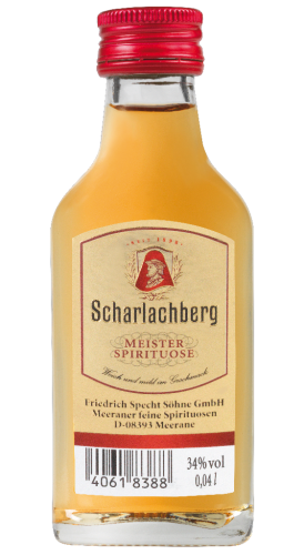 24 0.04l Fl Scharlachberg Meisterspirituose mini 
