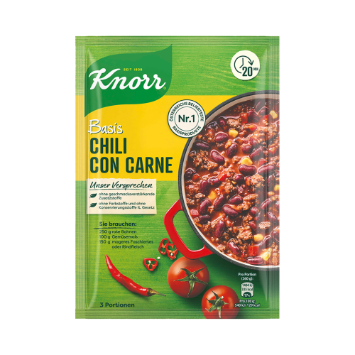 26 52g Bt Knorr Basis Chili con Carne 