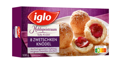 8 530gr Pg TKK Iglo Zwetschkenknödel 