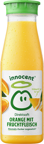 1 0.33l Fl Innocent Direktsafte Orange mit Fruchtfleisch PET EWP 