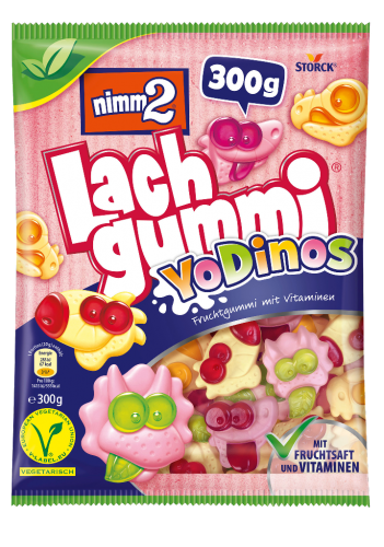 10 300gr Pg Nimm 2 Lachgummi YoDinos 