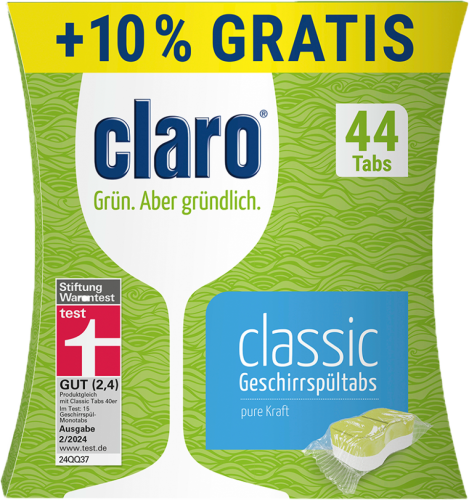 5 44St Pg Claro Classic Tabs  