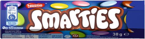 24 38g Rl Smarties Single 
