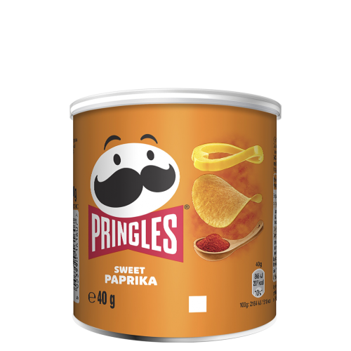 12 40g Ds Pringles Sweet Paprika 
