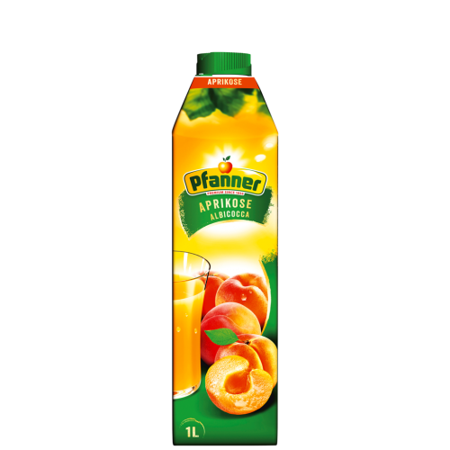 8 1.00l Fl Pfanner Aprikosennektar 40% 