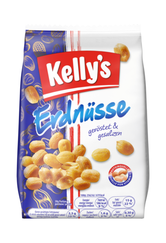 16 225grPg Kelly´s Erdnüsse geröstete und gesalzen 