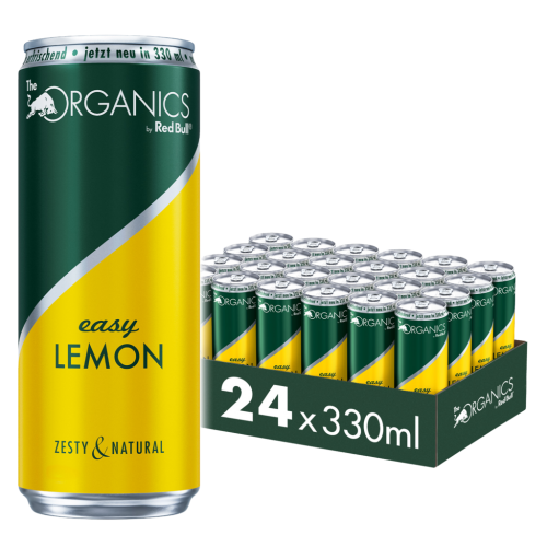 24 0.33l Ds Red Bull Organics Easy Lemon BIO EWP 