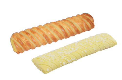 50 100g Pg TKK Blätterteigstange Vanillecremefüllung ungebacken  