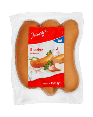 1 450grPg Jeden Tag Knacker (10) 