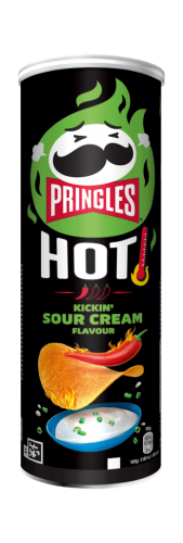 19 160gDs Pringles Hot Kickin Sour Cream 