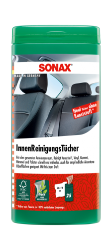 6 25St Pg Sonax InnenReinigungsTücher Box 