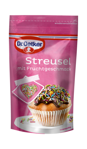 10 100g Pg Dr. Oetker Decor Bunte Streusel 