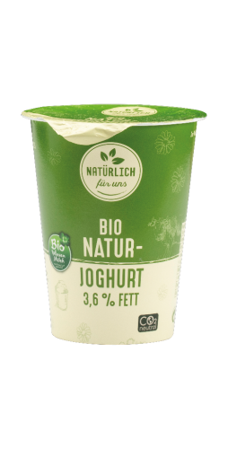 10 200gr Be Natürlich für uns BIO Joghurt 3,6% 