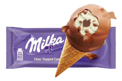 20 100ml Pg TKK Milka Choc Topped Cone  