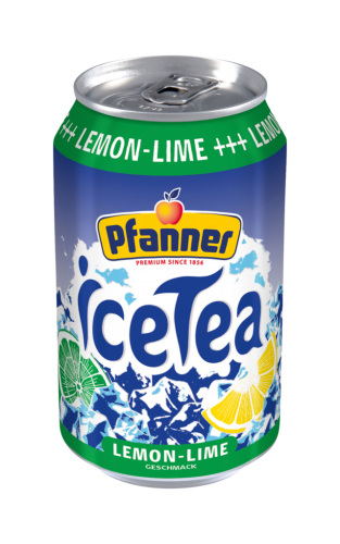 20 0.33lFl Pfanner Ice Tea Lemon Lime 