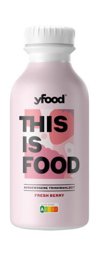 6 0,50l Fl yfood Trinkmahlzeit Fresh Berry 