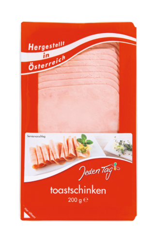 10 200g Bt Jeden Tag Toastschinken geschnitten 