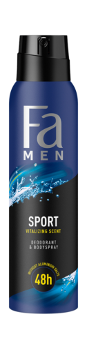 6 150ml Ds FA Men Deospray Sport  