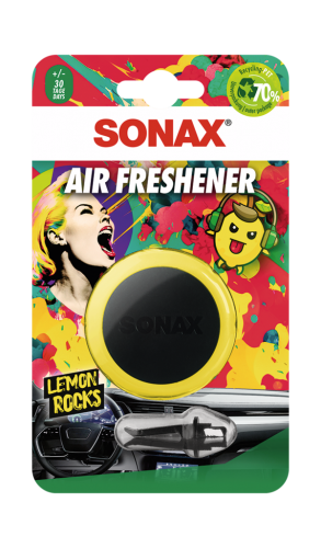 6 1St Pg Sonax Lufterfrischer Air Freshener Lemon Rocks 