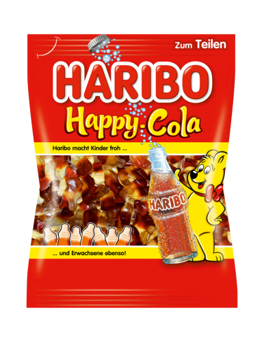 30 200gr Bt Haribo Happy Cola 