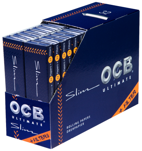 32 1 Stk Pg OCB Ultimate Slim Tips  