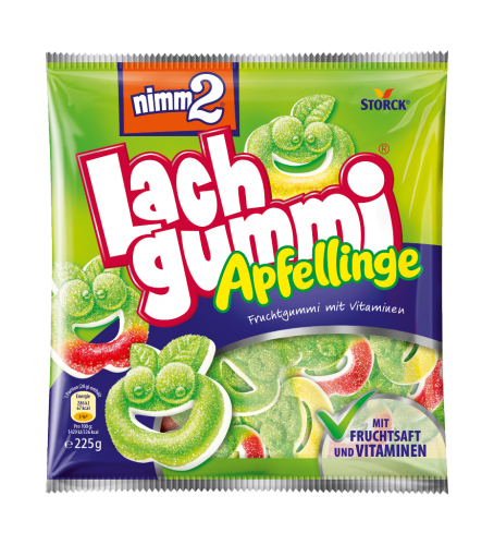 14 225g Pg Nimm2 Lachgummi Apfellinge 