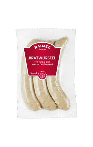 5 340gr Pg Radatz Bratwürstel 