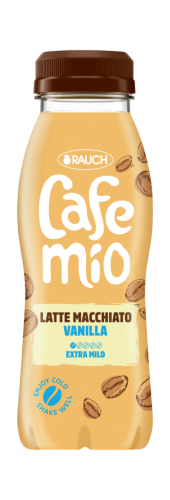 12 0.25lFl Rauch Eiskaffee Cafemio Latte Macchiato Vanilla PET  