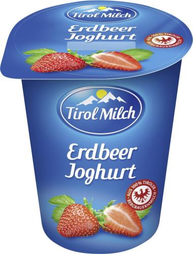 1 180gr Be Tirolmilch Fruchtjoghurt Erdbeere 