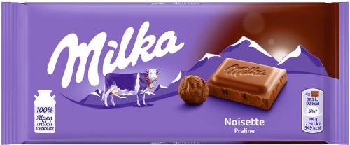 23 100gr Ta Milka Noisette 