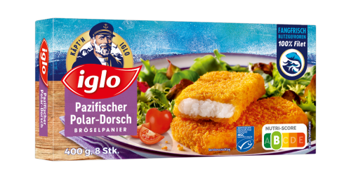 10 400g Pg TKK Iglo Polardorsch paniert 
