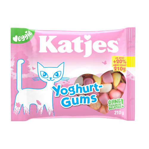 20 210g Bt Katjes Yoghurt Gums  