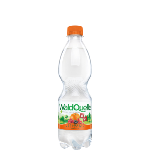 12 0.50l Fl Waldquelle Orange Beeren Mix PET EWP 