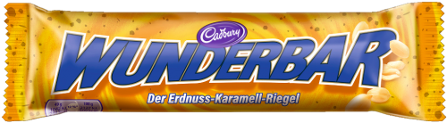 24 49gr Rg CADBURY Wunderbar Erdnuss 